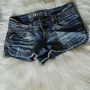 Hydraulic Jean Shorts